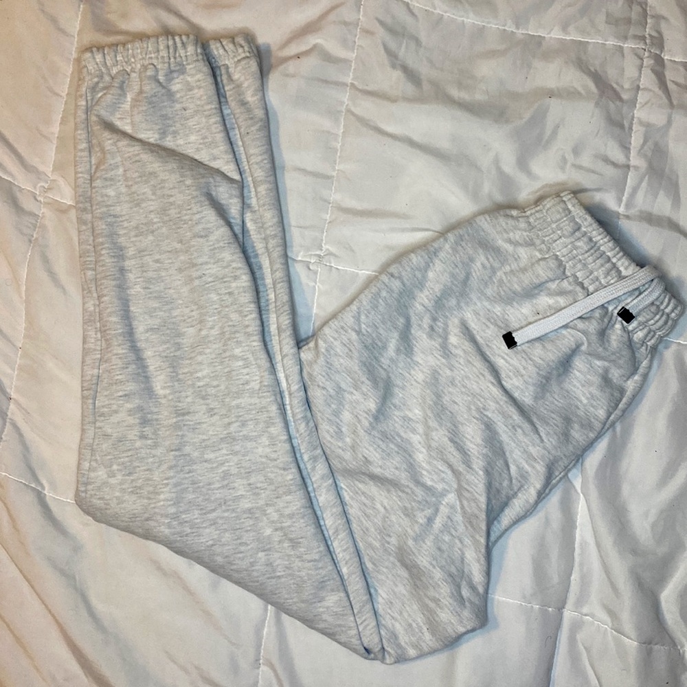 Talentless ash heather grey premium sweatpants